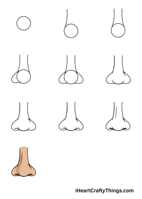 bibig drawing|Nose Drawing Images .